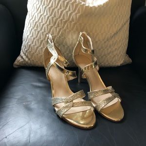 Marc Fisher gold heels